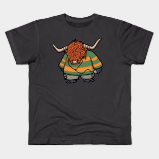 the Scottish Cow Kids T-Shirt